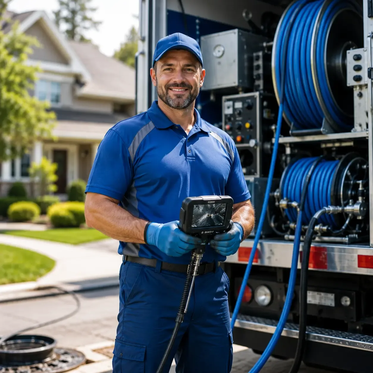 Local outdoor drain cleaning specialists in Valparaiso, NE